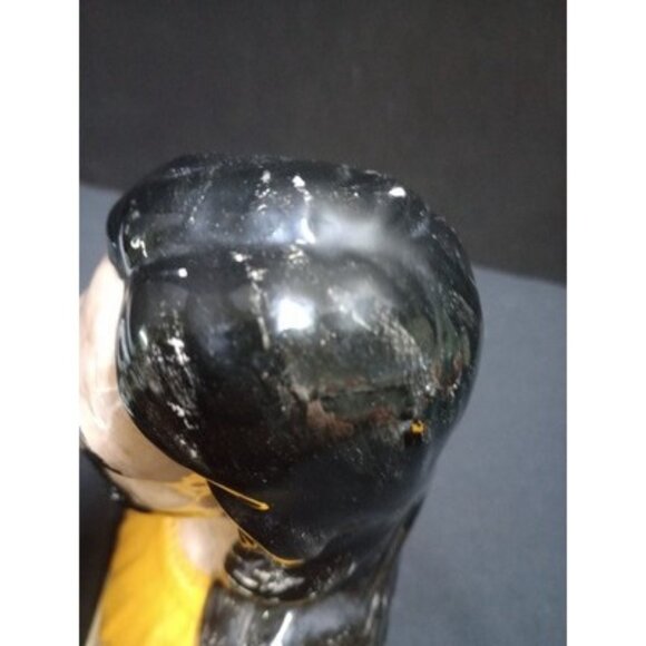 Vintage Hand Painted Bust Of Jesus  7 In - Picture 6 of 8